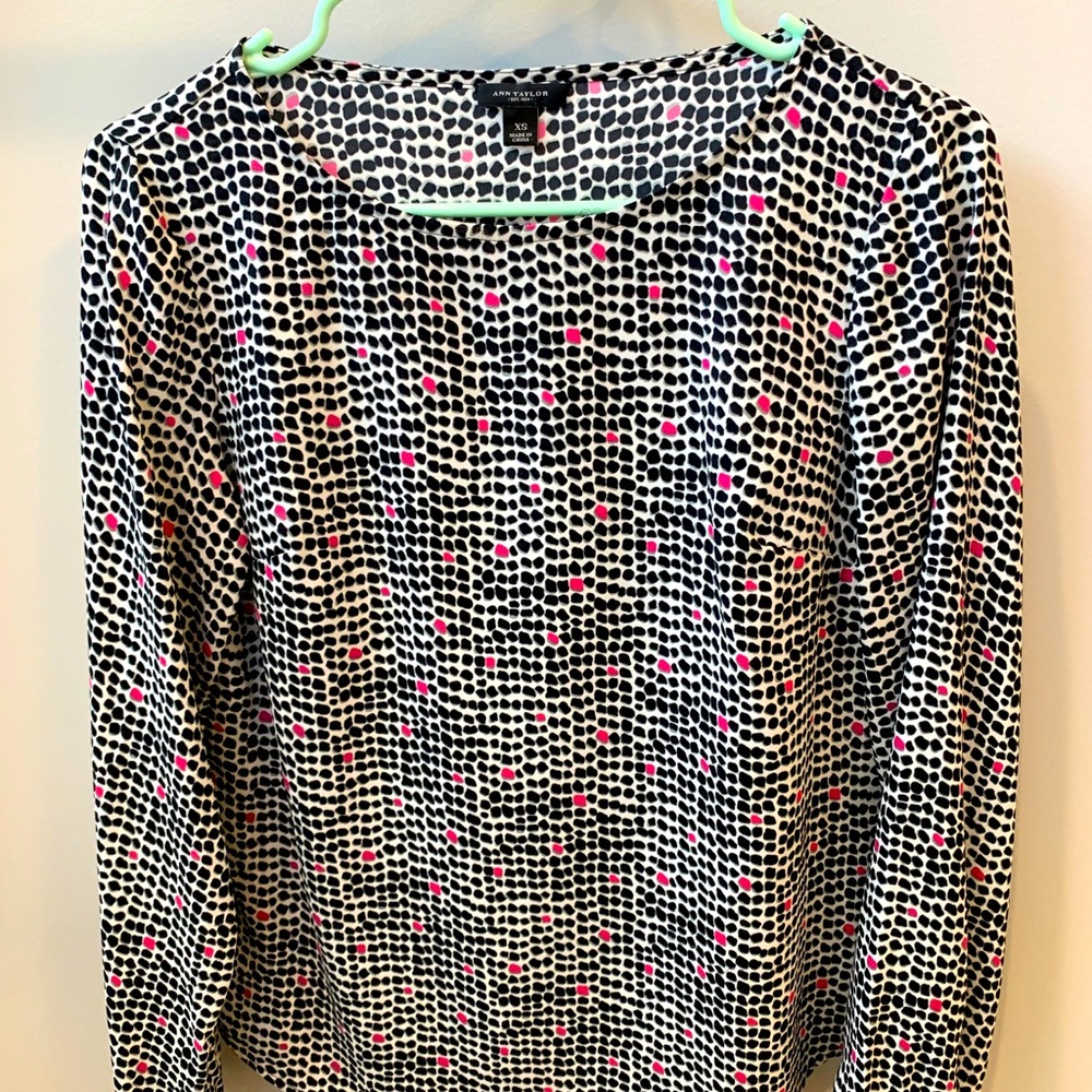 Am. Taylor long sleeve blouse